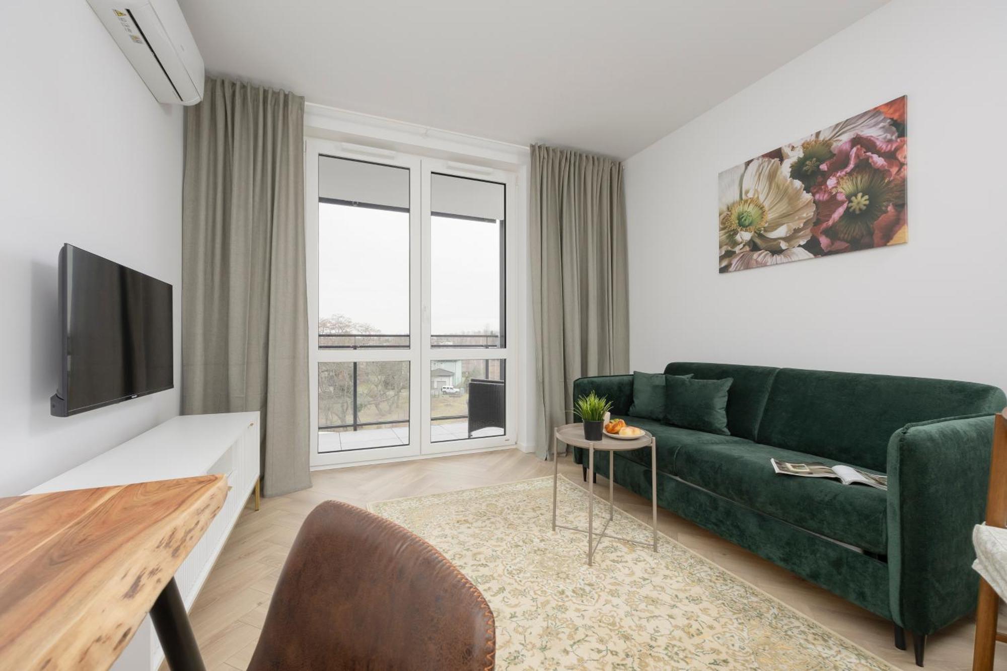 Modern With Balcony Near Aleje Jerozolimskie By Renters Apartamento Varsovia